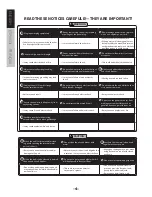 Preview for 4 page of Impecca IWA06-QS30 User Manual