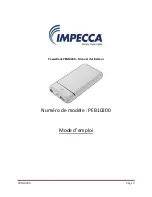 Предварительный просмотр 9 страницы Impecca PEB10200 User Manual