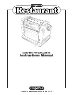 Imperia restaurant R.M.N Instruction Manual preview