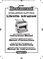 Preview for 1 page of Imperia Restaurant RMN220 Instruction Manual