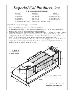 Preview for 3 page of Imperial Cal Products WH1936PSB-BL Installation Instructions Manual