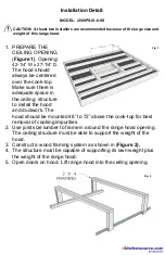 Предварительный просмотр 3 страницы Imperial Kitchen Ventilation 2000PS-IS-8-SS Installation Instructions & Warranty Information