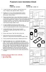 Preview for 3 page of Imperial Kitchen Ventilation C2000B-8 Installation Instructions & Warranty Information