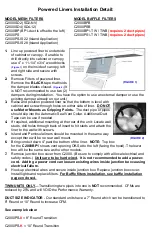 Preview for 3 page of Imperial Kitchen Ventilation C2030PSSB-IS22-SS Installation Instructions & Warranty Information