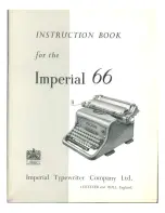 Preview for 1 page of Imperial 66 Instruction Book