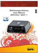 Предварительный просмотр 1 страницы Imperial Bart 1 User Manual