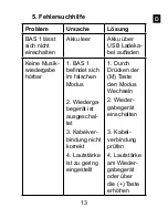 Предварительный просмотр 13 страницы Imperial BAS 1 User Manual