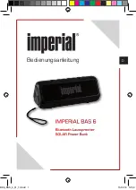 Imperial BAS 6 Operation Manual предпросмотр