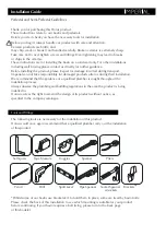 Preview for 2 page of Imperial Bracket Mounted Basin Installation Manual