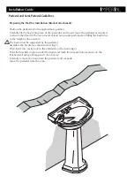 Preview for 3 page of Imperial Bracket Mounted Basin Installation Manual