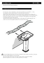 Preview for 9 page of Imperial Bracket Mounted Basin Installation Manual