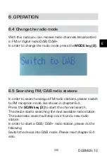 Предварительный просмотр 39 страницы Imperial DABMAN 12 Operating Manual