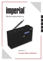 Предварительный просмотр 1 страницы Imperial DABMAN 14 Manual