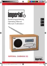 Imperial DABMAN 30 Operating Manual preview