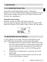 Preview for 23 page of Imperial DABMAN BT 40 Operating Manual