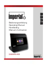 Preview for 1 page of Imperial DABMAN i400 Operating Manual