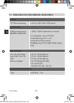 Preview for 134 page of Imperial DABMAN i450 Operating Manual