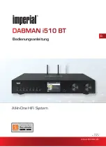 Предварительный просмотр 1 страницы Imperial DABMAN i510 BT User Manual