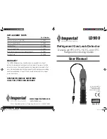 Imperial LD900 User Manual preview