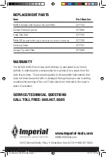 Preview for 8 page of Imperial LD920 User Manual