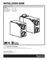 Предварительный просмотр 1 страницы Imperial PH 10.22 HRV ES Installation Manual