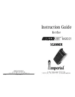 Imperial ScanTel IM2001 Instruction Manual предпросмотр