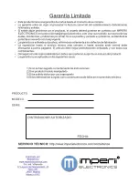 Предварительный просмотр 6 страницы Imperii Electronics CO-00-0066 User Manual