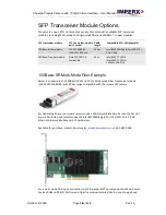 Preview for 18 page of Imperx Cheetah Pregius SFP-C4440 User Manual – Preliminary