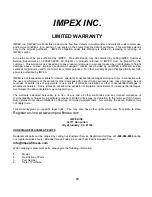 Preview for 21 page of Impex APEX AX-PWR7 Owner'S Manual