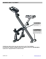 Preview for 4 page of Impex CIRCUIT FITNESS AMZ-150BK Assembly & Owners Manual