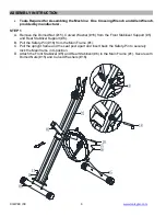 Preview for 7 page of Impex CIRCUIT FITNESS AMZ-150BK Assembly & Owners Manual