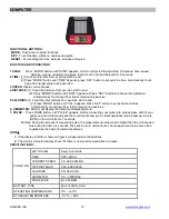 Preview for 14 page of Impex CIRCUIT FITNESS AMZ-150BK Assembly & Owners Manual