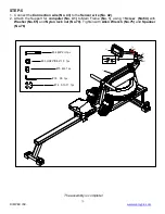 Preview for 11 page of Impex Circuit Fitness AMZ-167RW Owner'S Manual