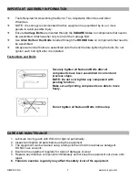 Предварительный просмотр 8 страницы Impex Circuit Fitness AMZ-563BN Owner'S Manual