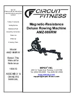 Preview for 1 page of Impex Circuit Fitness AMZ-986RW Assembly & Owners Manual