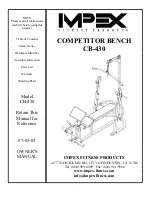 Impex COMPETITOR CB-430 Owner'S Manual preview