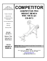 Impex COMPETITOR PRO CB-5573 Owner'S Manual preview