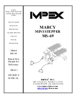 Impex HERS MS-71 Owner'S Manual preview