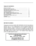 Preview for 2 page of Impex IGS-5100 Owner'S Manual