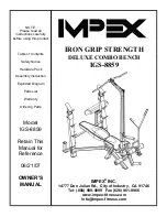 Impex IGS-8859 Owner'S Manual preview