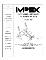 Impex IGS-8860 Owner'S Manual preview