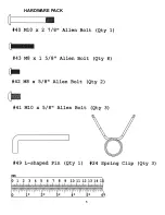 Preview for 6 page of Impex IRON GRIP STRENGTH TSA-5682 Owner'S Manual