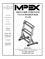 Impex IRON GRIP STRENGTH TSA-88 Owner'S Manual preview