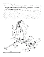 Preview for 28 page of Impex IRON GRIP STRENGTH TSA-9900 Owner'S Manual