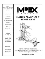 Impex MACH V Owner'S Manual preview