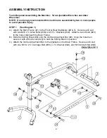 Предварительный просмотр 5 страницы Impex MARCY AB4050 Owner'S Manual