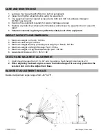 Preview for 8 page of Impex MARCY DELUXE MWB-838 Owner'S Manual