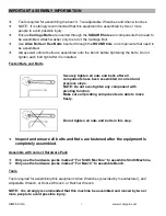 Предварительный просмотр 8 страницы Impex MARCY DELUXE SM-5870 Owner'S Manual