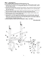 Предварительный просмотр 7 страницы Impex MARCY DIAMOND ELITE MD-389 Owner'S Manual