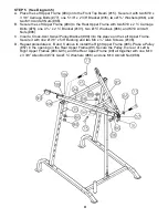 Preview for 12 page of Impex MARCY DIAMOND ELITE MD-9010G Owner'S Manual